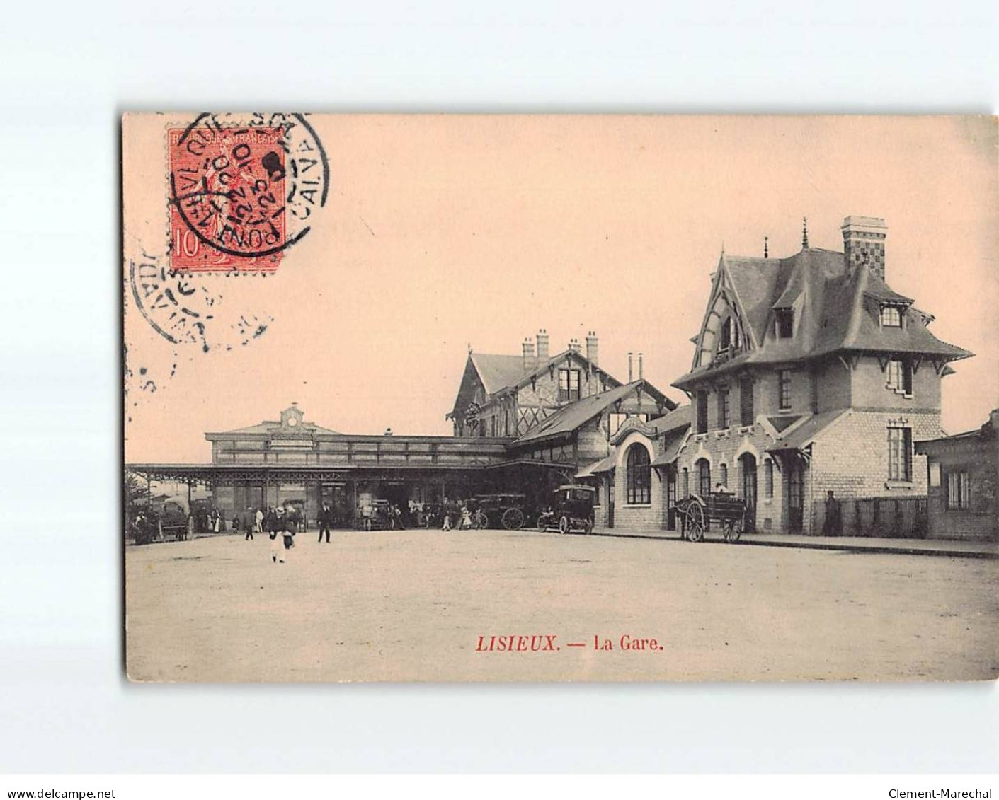 LISIEUX : La Gare - Très Bon état - Lisieux