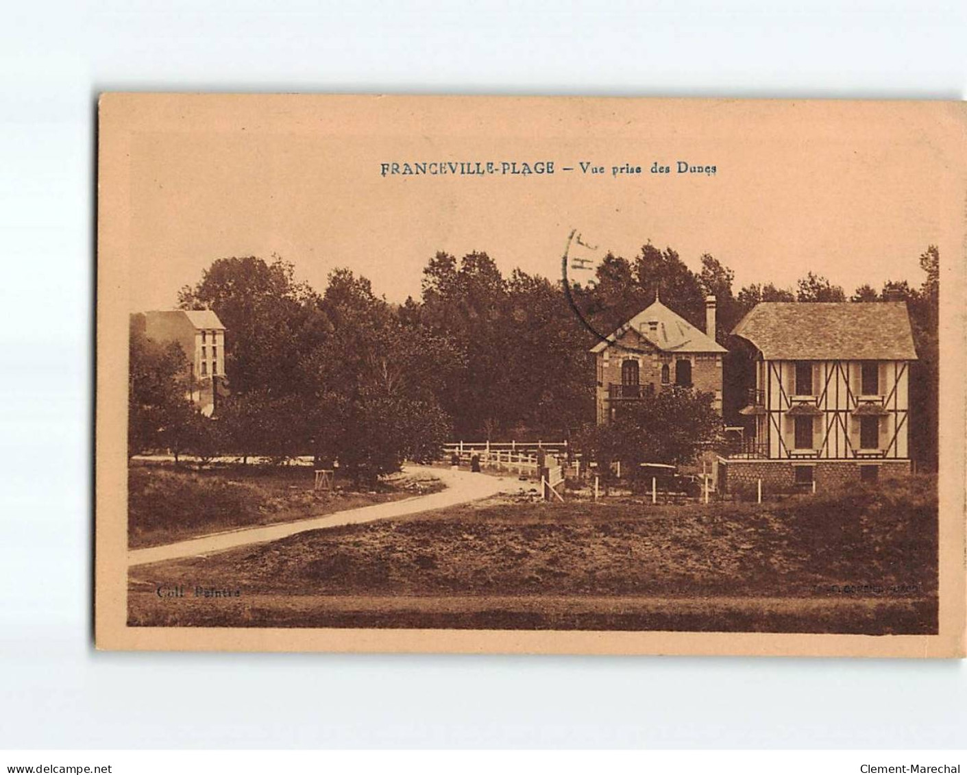 FRANCEVILLE PLAGE : Vue Prise Des Dunes - Très Bon état - Autres & Non Classés