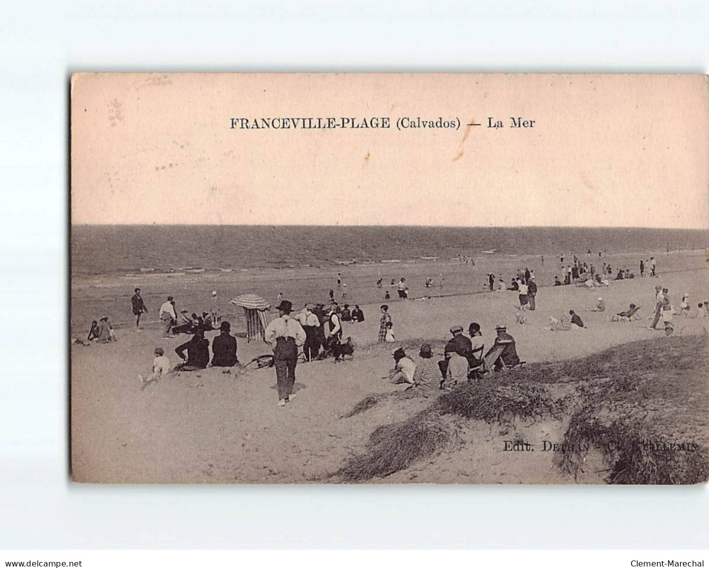 FRANCEVILLE PLAGE : La Mer - Très Bon état - Sonstige & Ohne Zuordnung