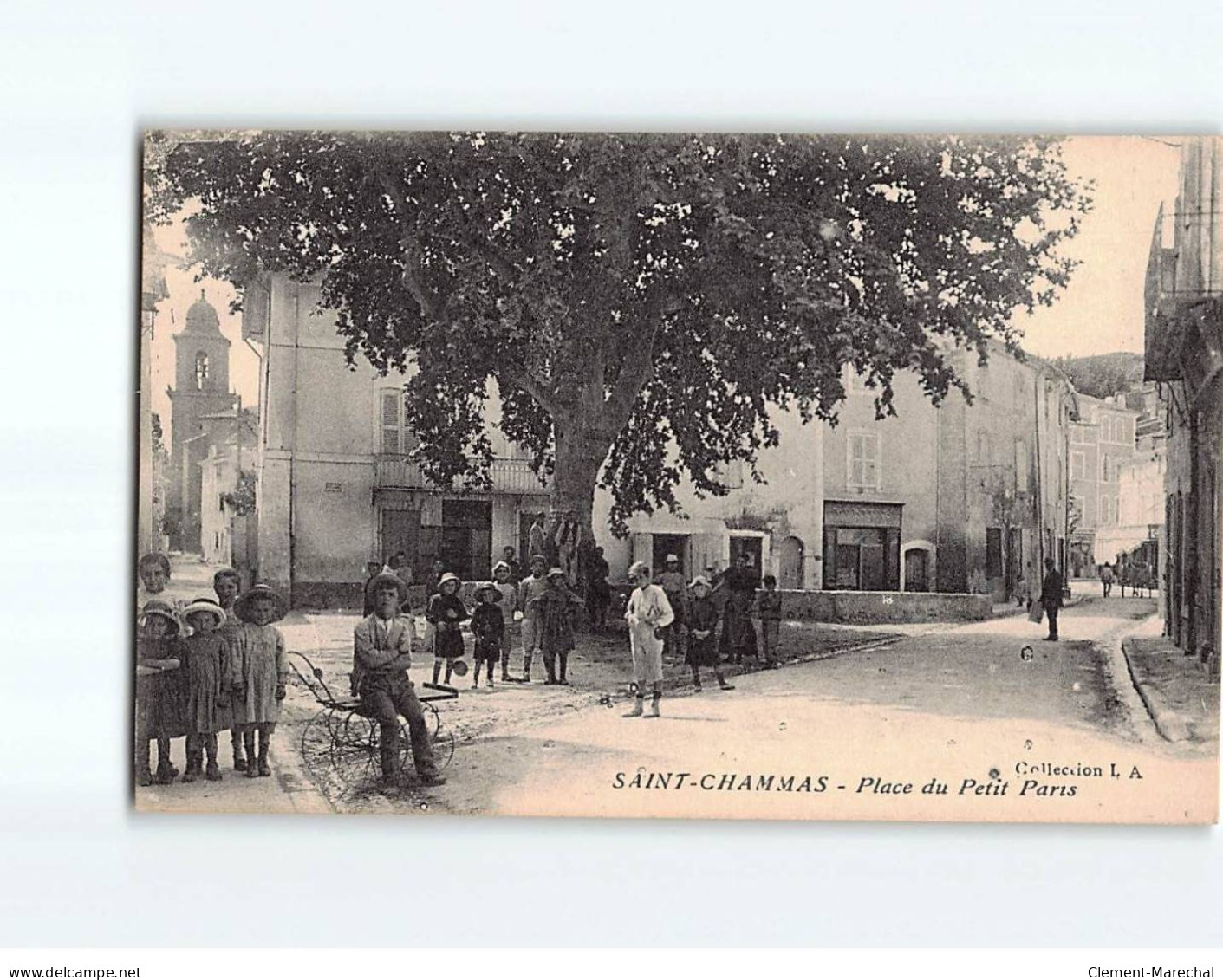 SAINT CHAMMAS : Place Du Petit Paris - Très Bon état - Otros & Sin Clasificación