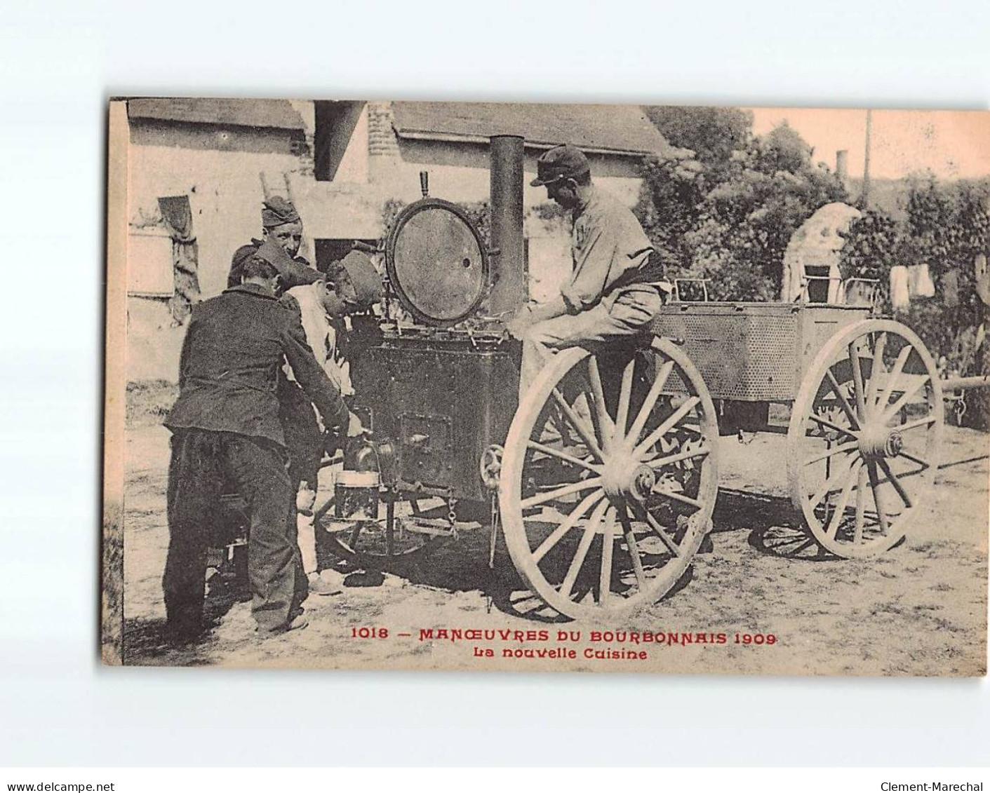 Manoeuvres Du Bourbonnais 1909, La Nouvelle Cuisine - Très Bon état - Altri & Non Classificati