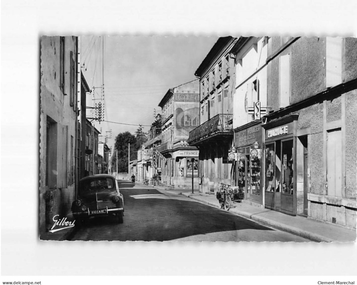 GEMOZAC : Rue Générale Leclerc - Très Bon état - Autres & Non Classés