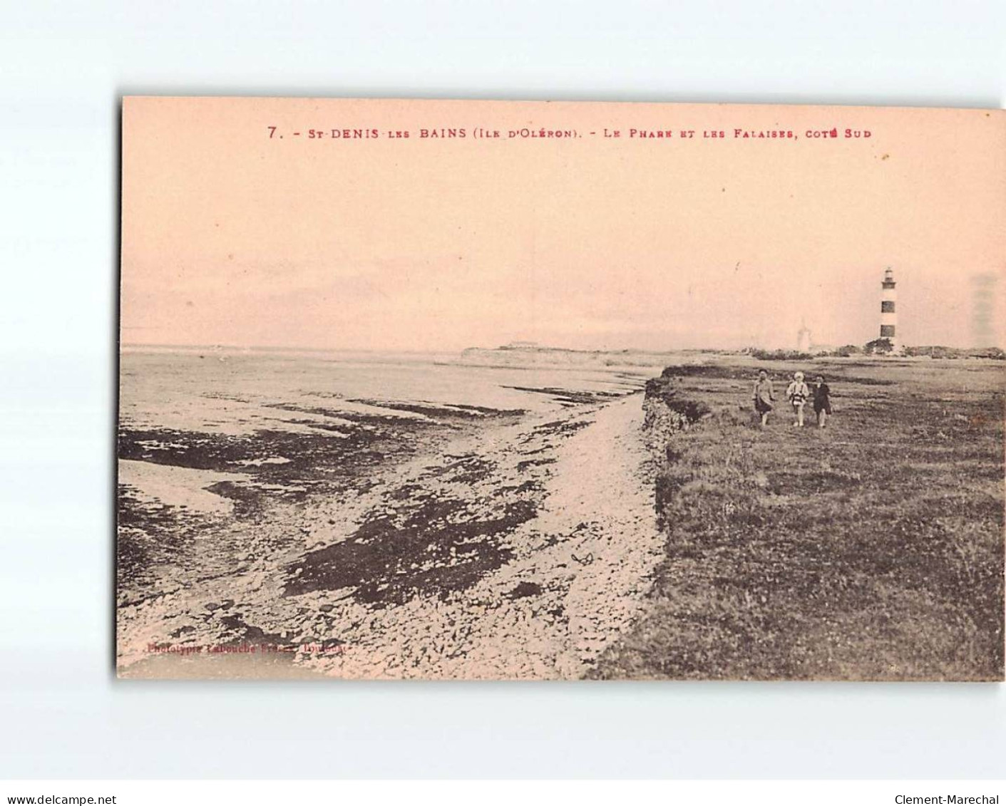 ILE D'OLERON : Saint-Denis, Le Phare Et Les Falaises - Très Bon état - Ile D'Oléron