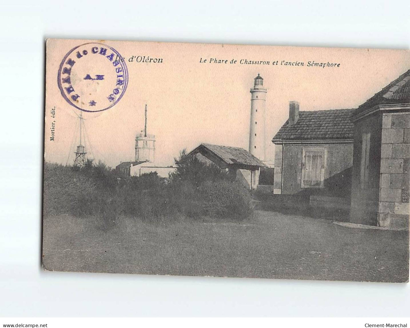 SAINT DENIS D'OLERON : Le Phare De Chassiron, Le Sémaphore - Très Bon état - Ile D'Oléron