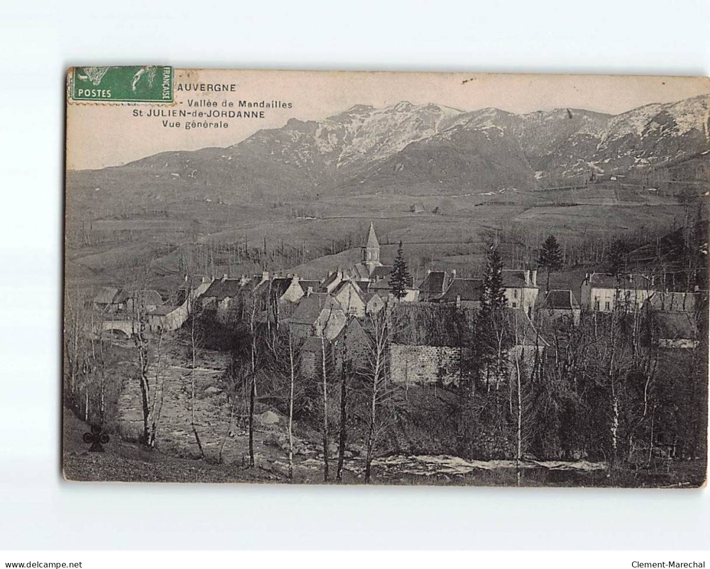 Vallée De Mandailles, Saint-Julien De Jordanne, Vue Générale - Très Bon état - Autres & Non Classés