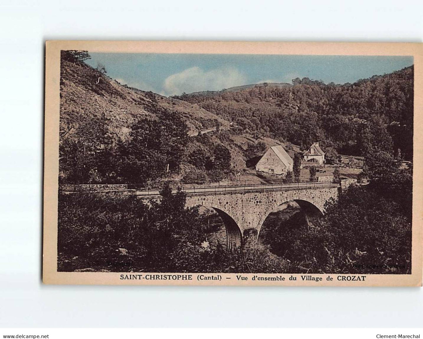 SAINT CHRISTOPHE : Vue D'ensemble Du Village De Crozat - Très Bon état - Sonstige & Ohne Zuordnung