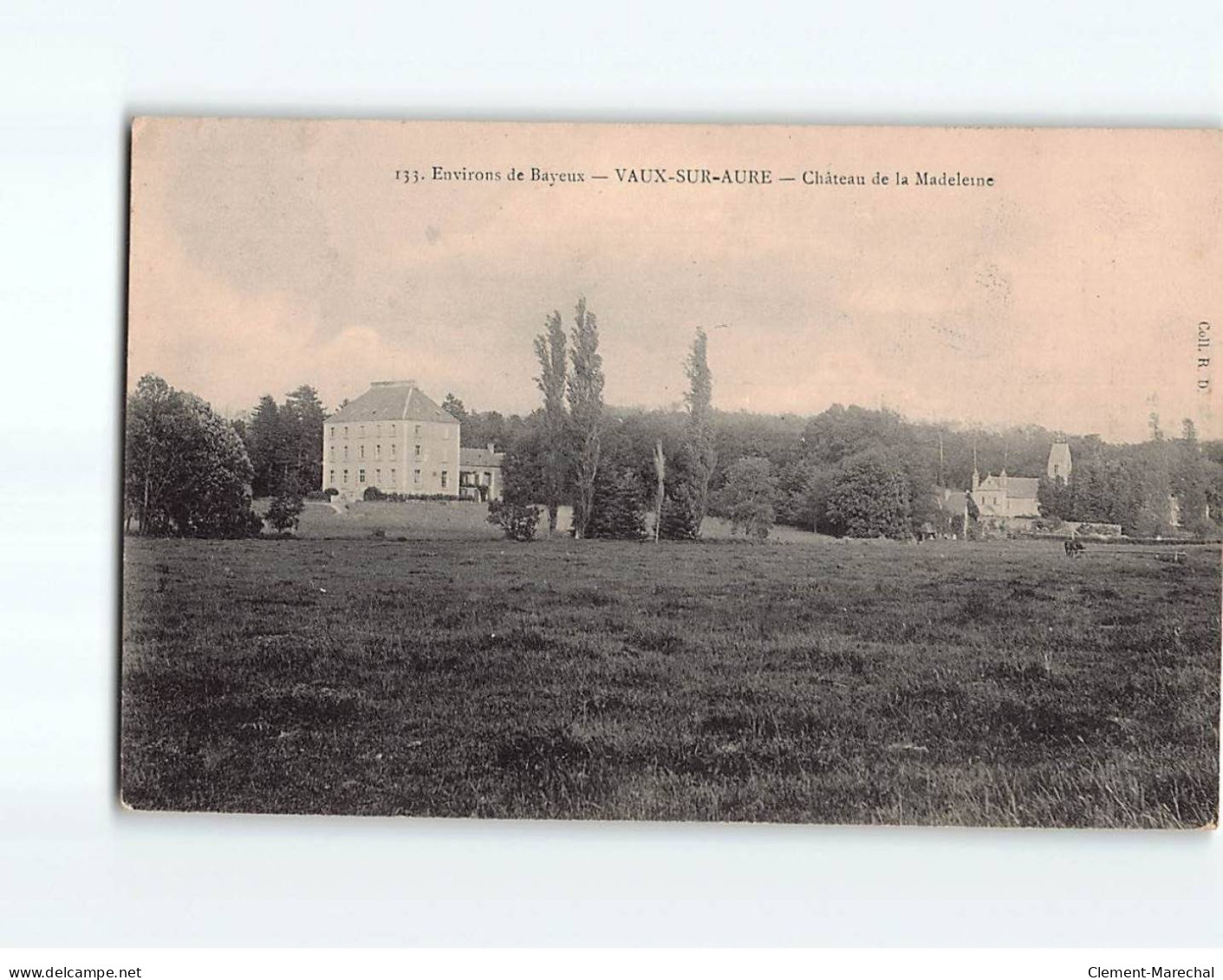 VAUX SUR AURE : Château De La Madeleine - Très Bon état - Other & Unclassified