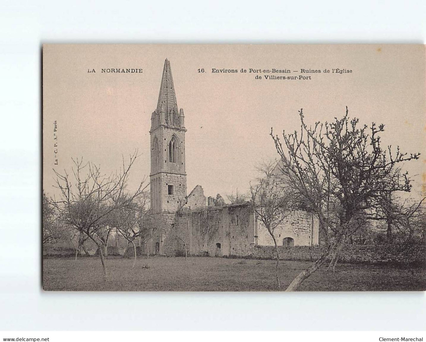 Ruines De L'Eglise De VILLIERS SUR PORT - Très Bon état - Sonstige & Ohne Zuordnung