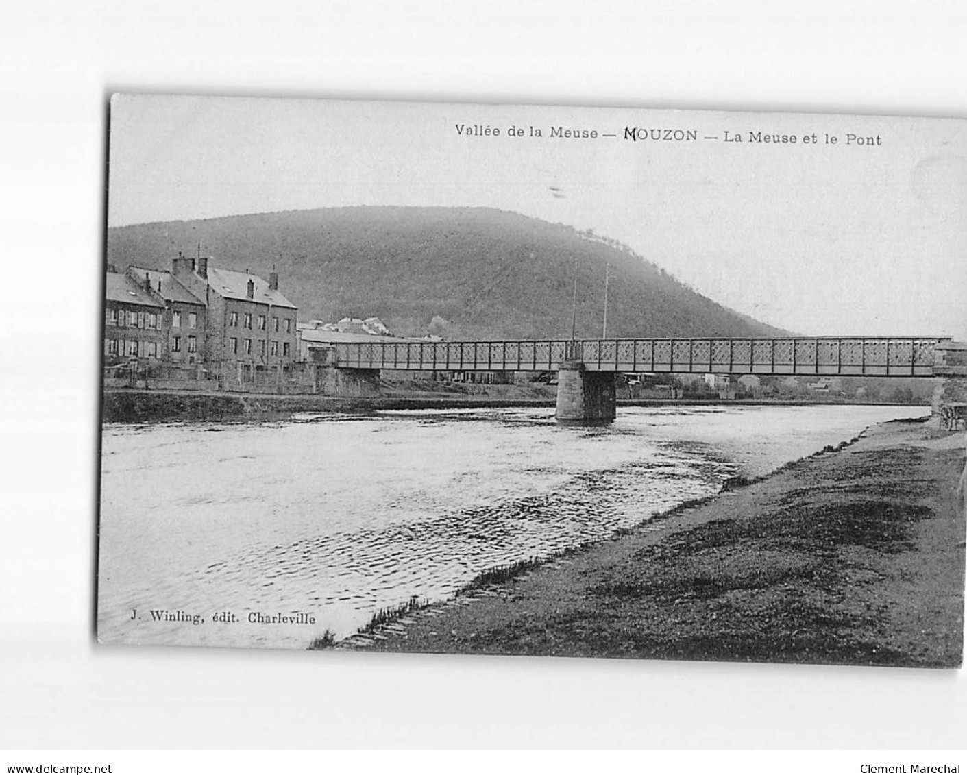 MOUZON : La Meuse Et Le Pont - Très Bon état - Andere & Zonder Classificatie