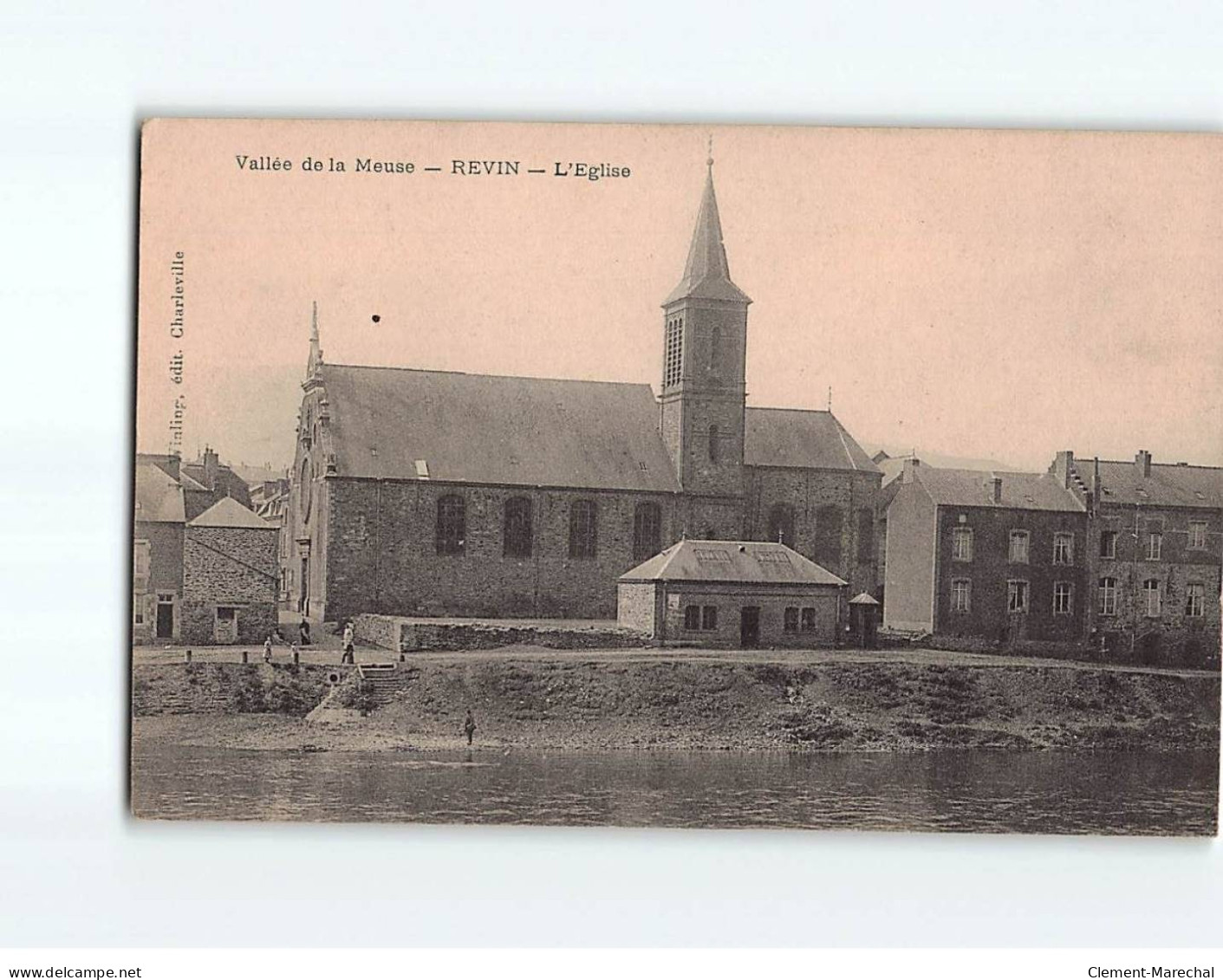 REVIN : L'Eglise - Très Bon état - Revin