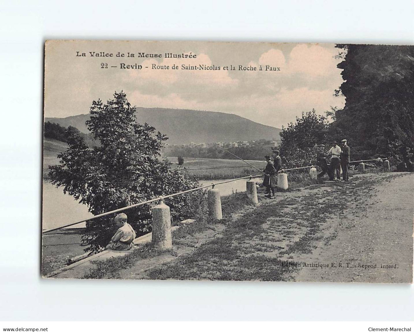 REVIN : Route De Saint-Nicolas Et La Roche à Faux - Très Bon état - Revin