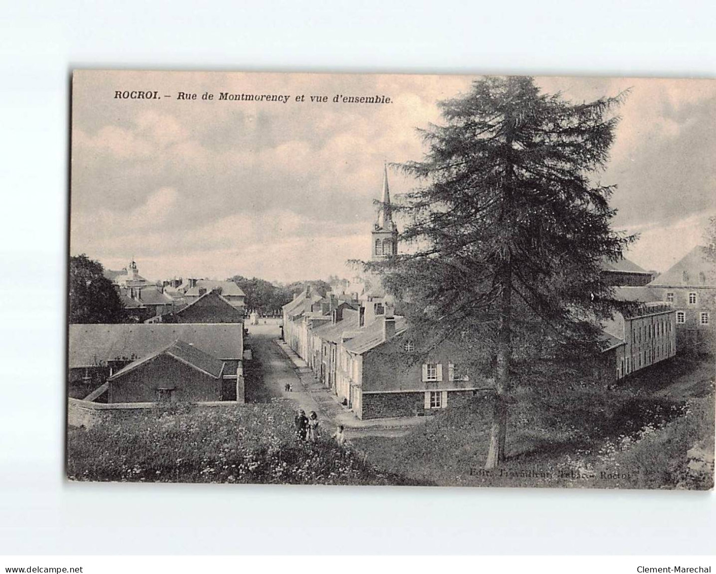 ROCROI : Rue De Montmorency Et Vue D'ensemble - Très Bon état - Autres & Non Classés