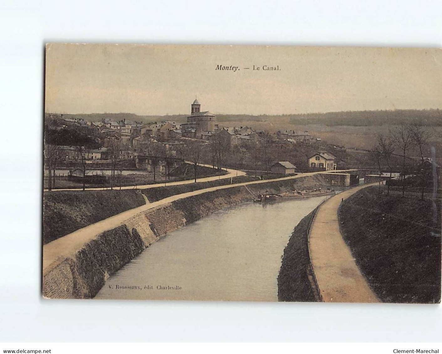 MONTEY : Le Canal - Très Bon état - Autres & Non Classés