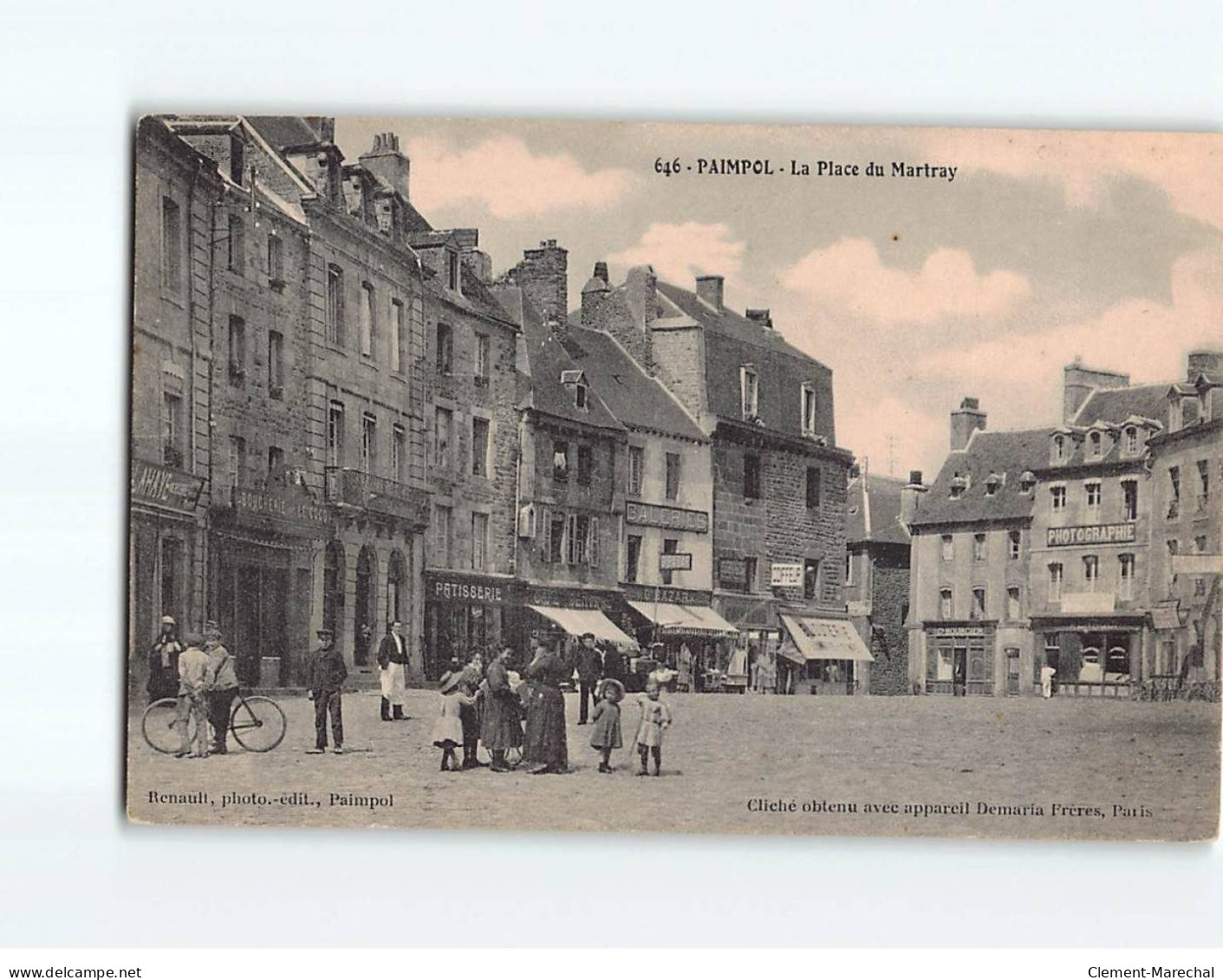 PAIMPOL : La Place Du Martray - Très Bon état - Paimpol