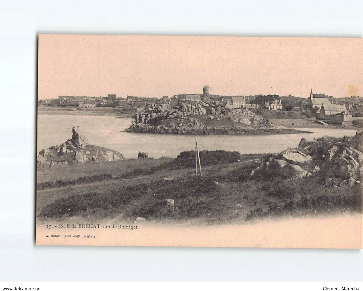 ILE DE BREHAT : Vue De Binniget - Très Bon état - Ile De Bréhat