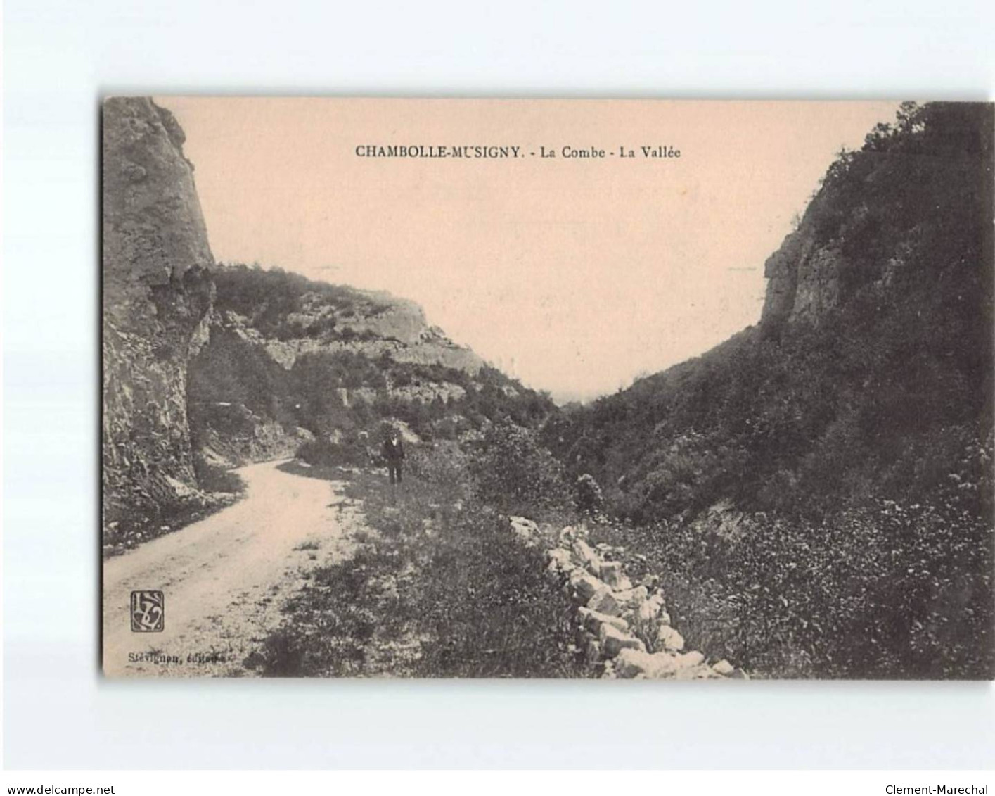 CHAMBOLLE MUSIGNY : La Combe, La Vallée - Très Bon état - Autres & Non Classés