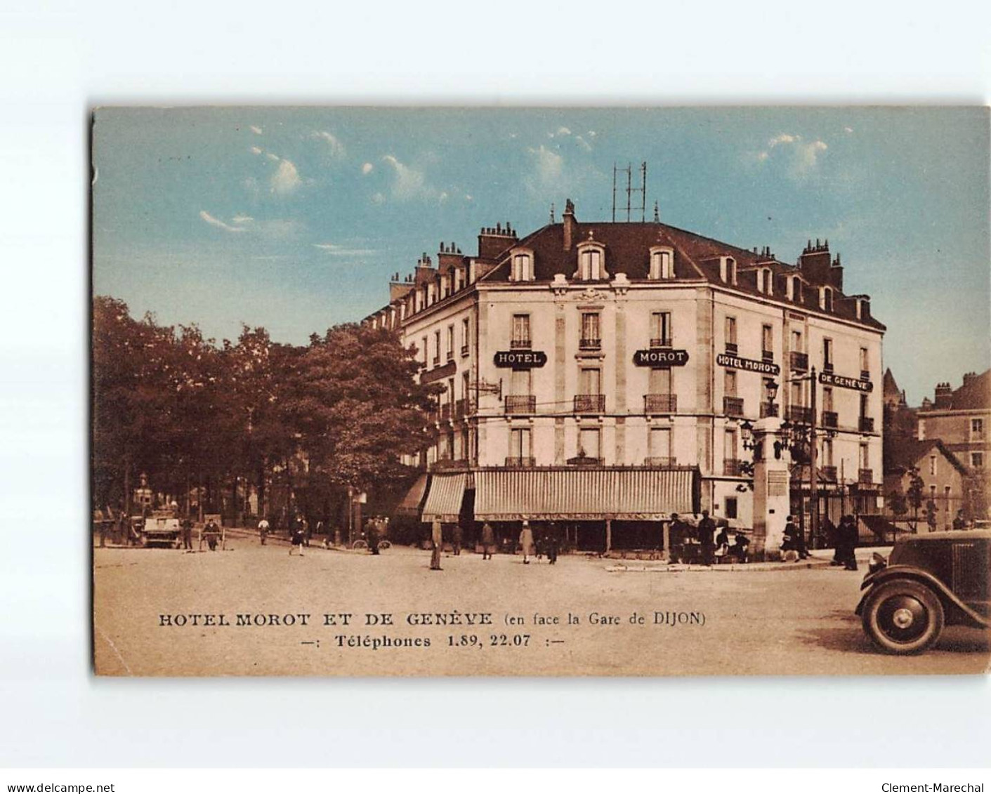 DIJON : Hôtel Morot Et De Genève - état - Dijon