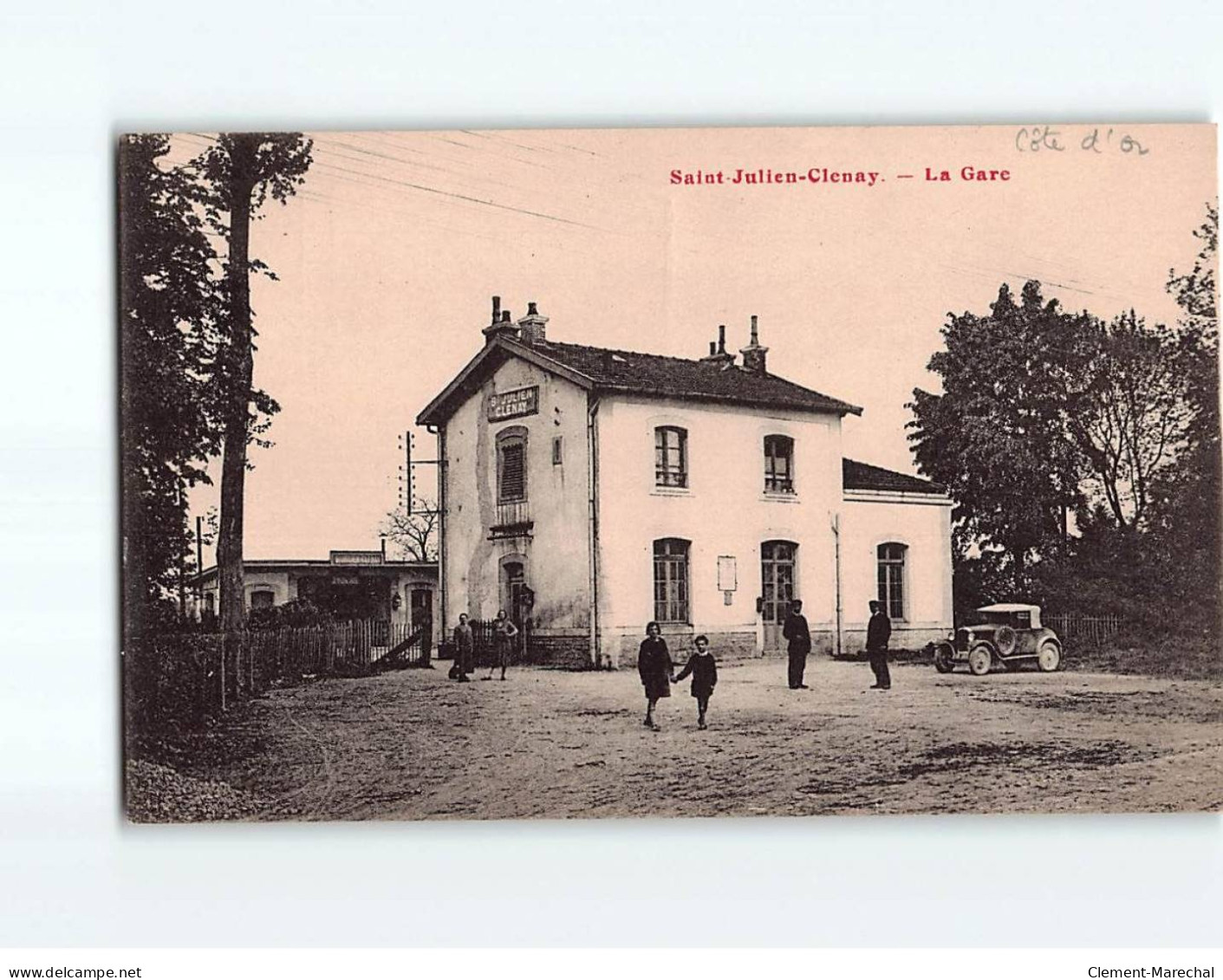 SAINT JULIEN CLENAY : La Gare - Très Bon état - Sonstige & Ohne Zuordnung