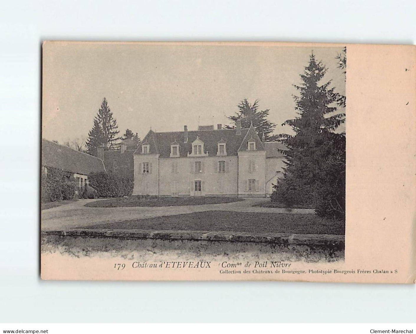 Château D'ETEVEAUX : Commune De Poil Nièvre - Très Bon état - Other & Unclassified