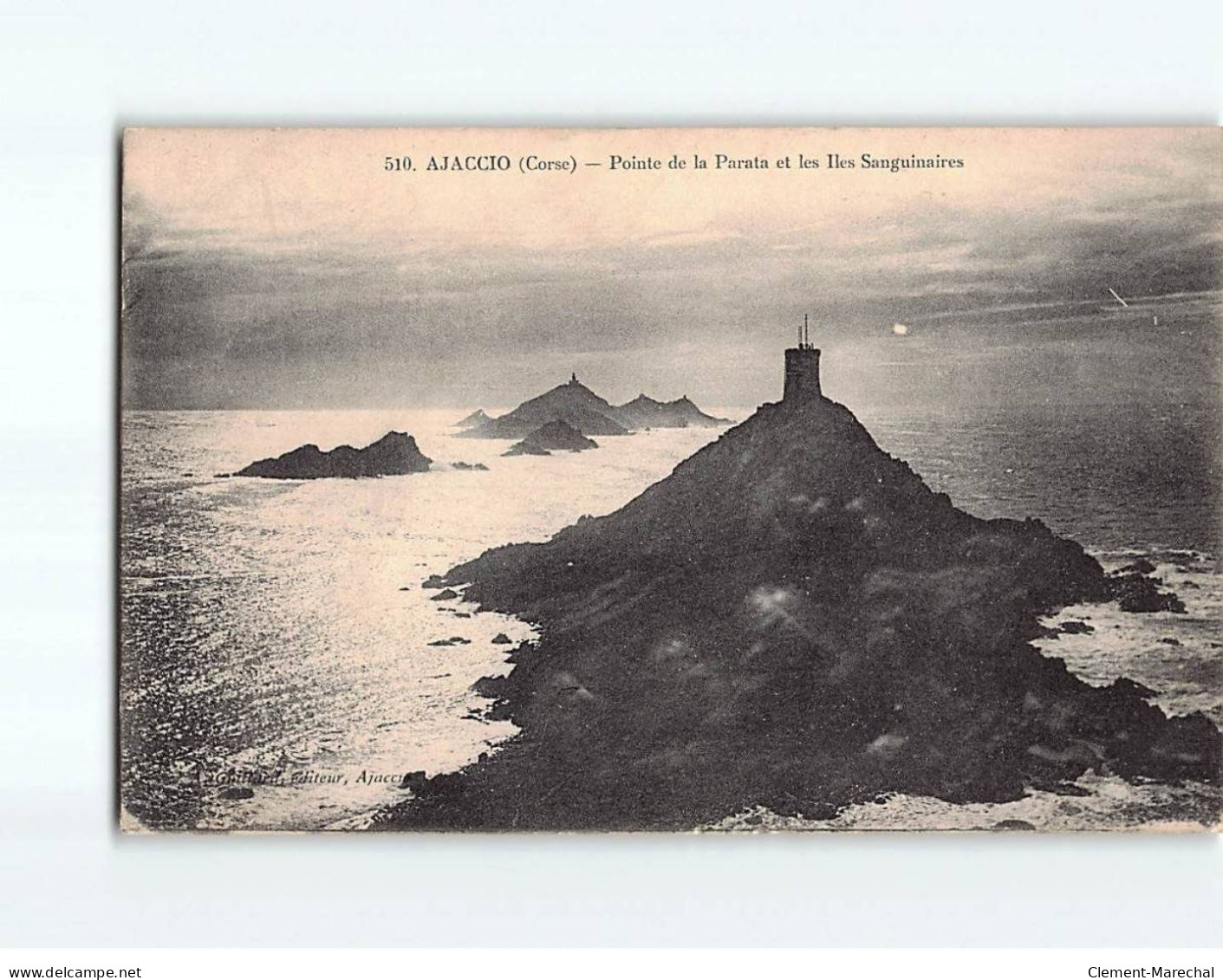 AJACCIO : Pointe De La Parata Et Les Iles Sanguinaires - Très Bon état - Ajaccio