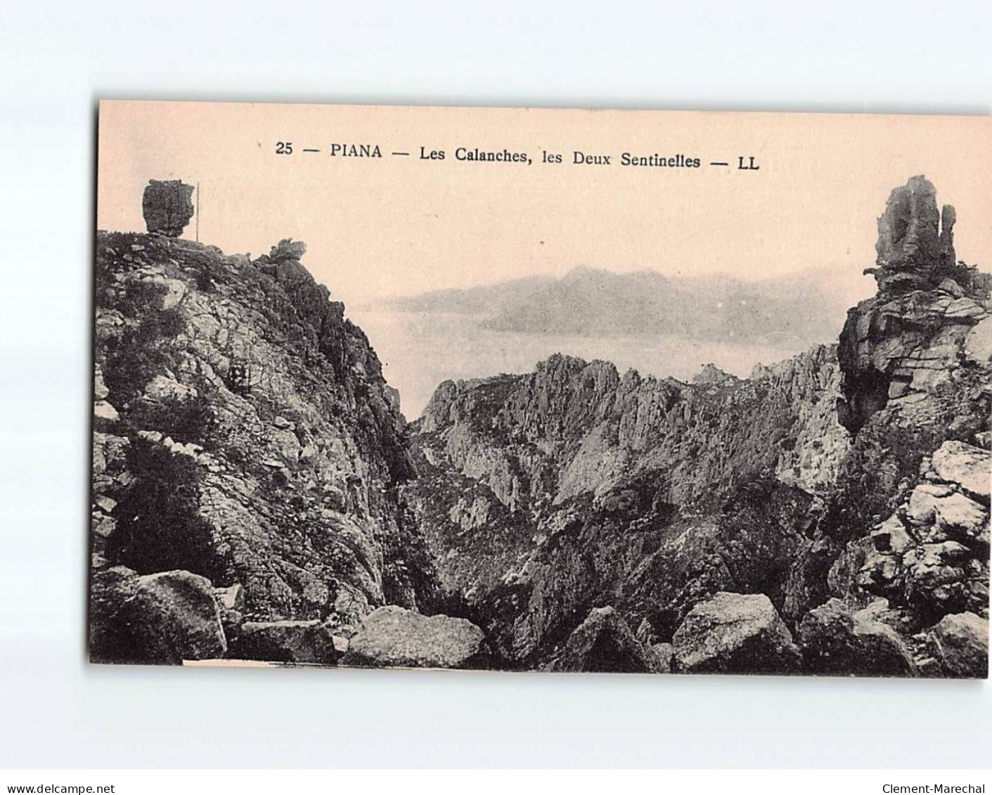 PIANA : Les Calanches, Les Deux Sentinelles - Très Bon état - Other & Unclassified