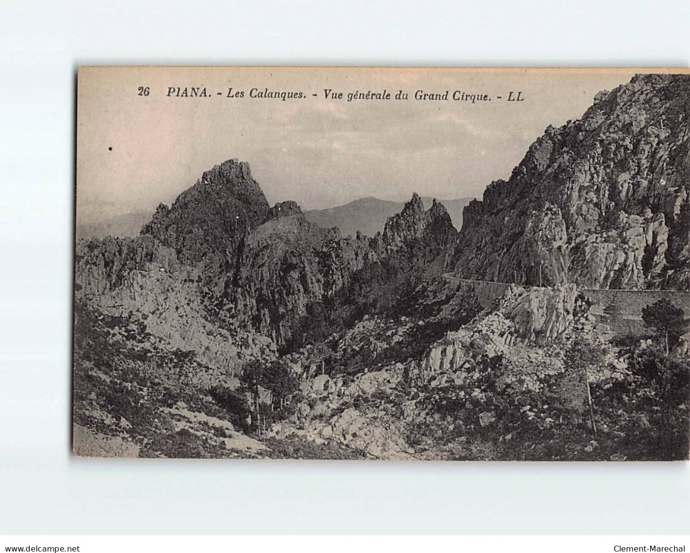 PIANA : Les Calanques, Vue Générale Du Grand Cirque - Très Bon état - Sonstige & Ohne Zuordnung