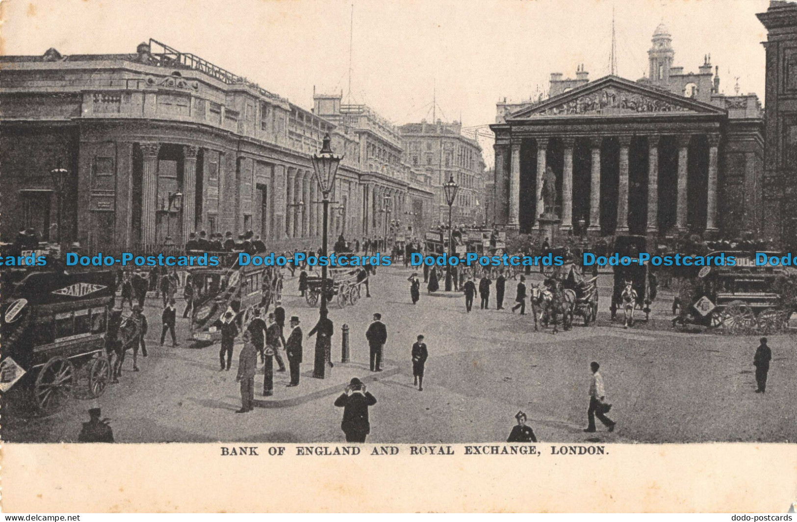 R088508 Bank Of England And Royal Exchange. London - Otros & Sin Clasificación