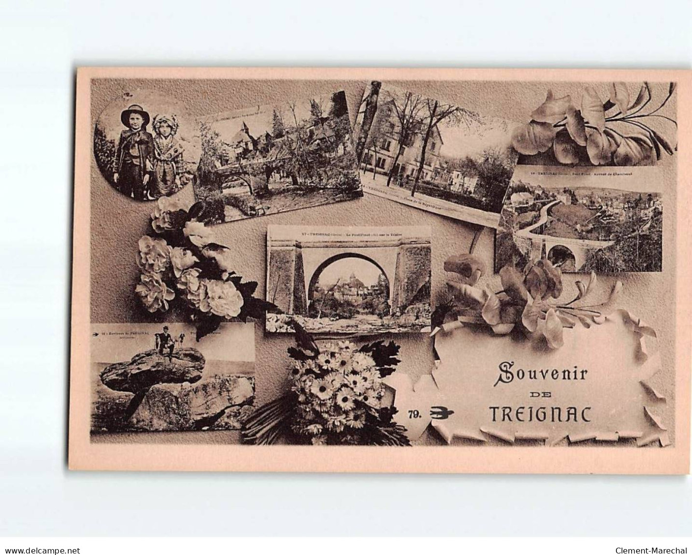 TREIGNAC : Carte Souvenir - Très Bon état - Treignac