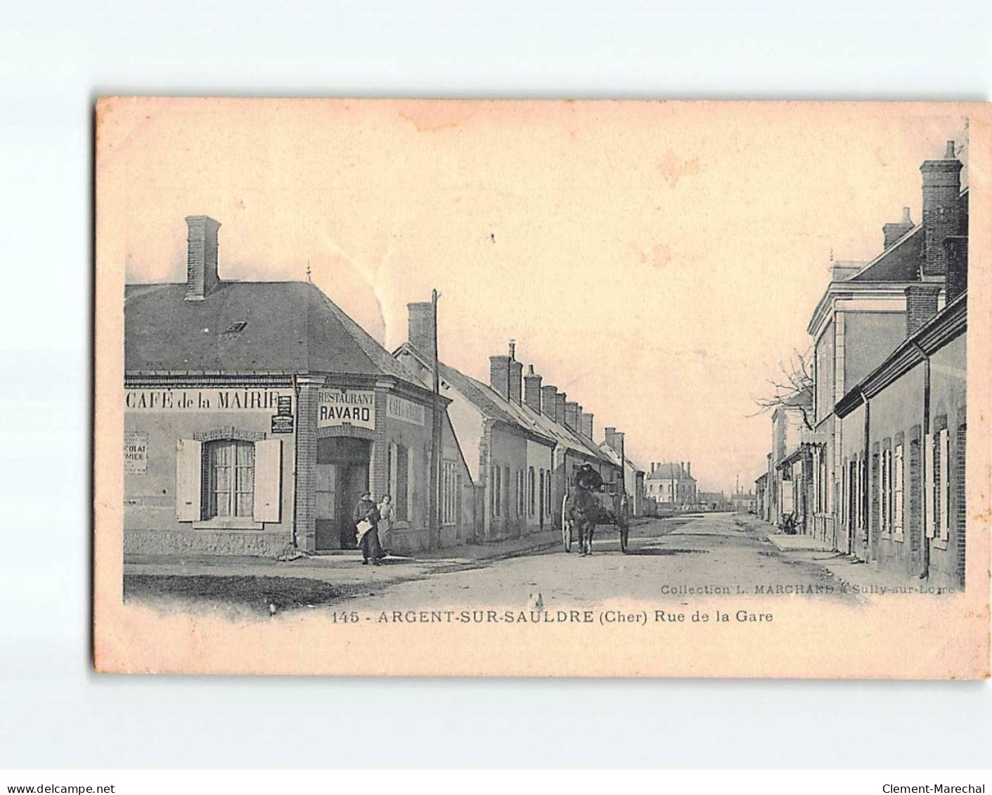 ARGENT : Rue De La Gare - état - Argent-sur-Sauldre