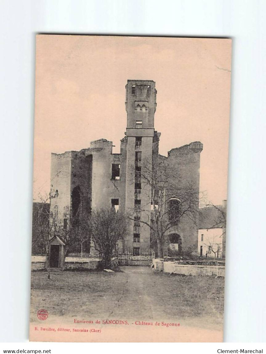 Château De Sagonne - état - Other & Unclassified