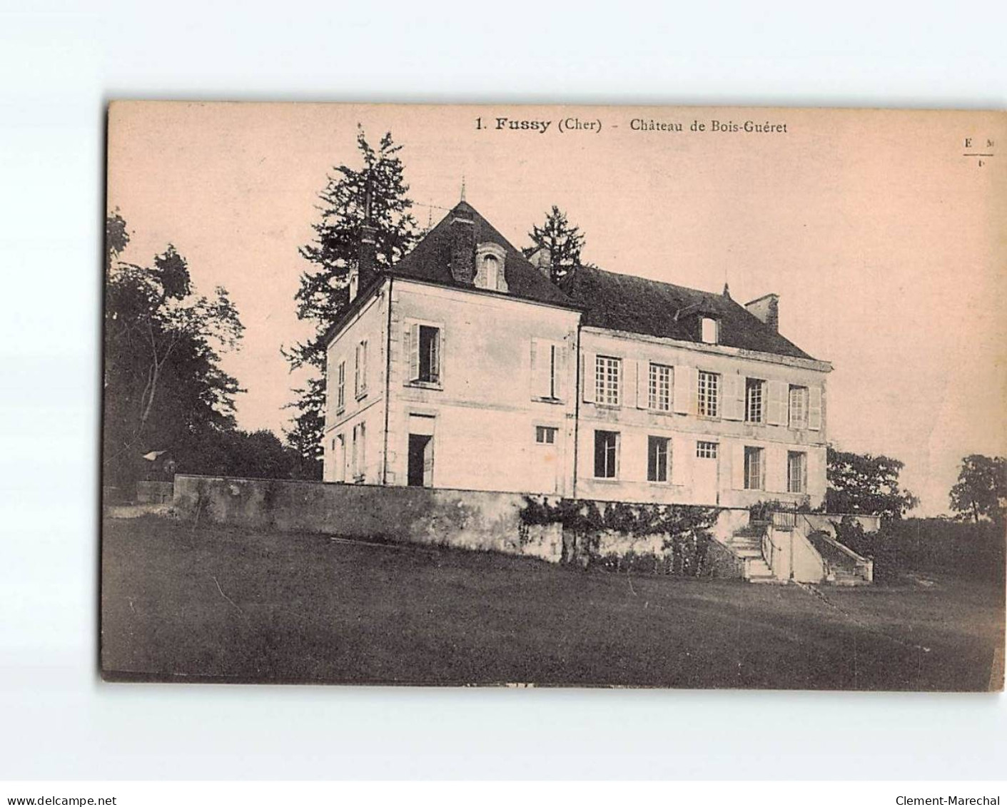 FUSSY : Château De Bois-Guéret - Très Bon état - Other & Unclassified