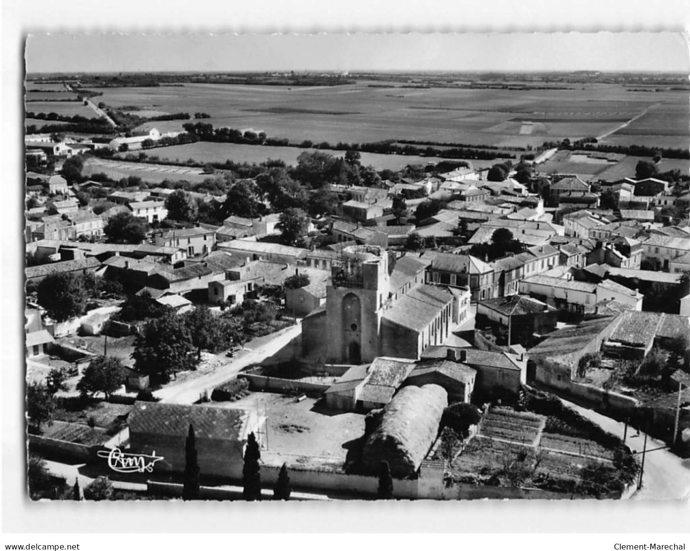 THAIRE : Vue Aérienne, L'Eglise - Très Bon état - Andere & Zonder Classificatie