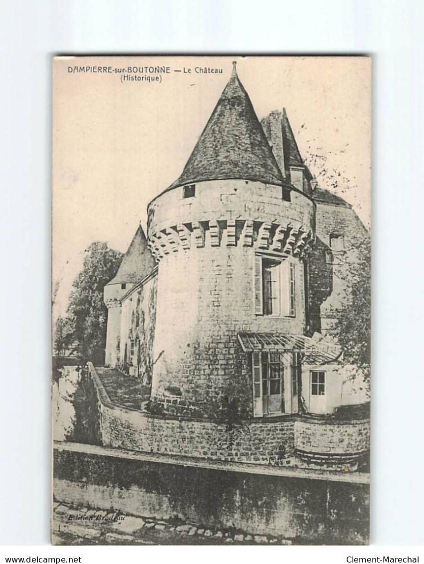 DAMPIERRE SUR BOUTONNE : Le Château - état - Dampierre-sur-Boutonne
