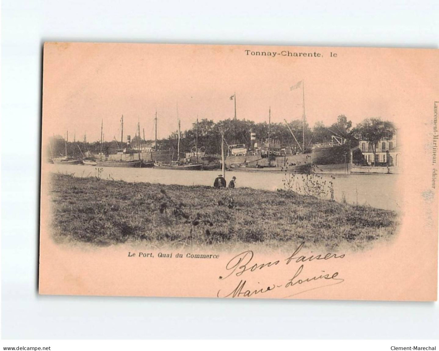 TONNAY CHARENTE : Le Port, Quai Du Commerce - Très Bon état - Sonstige & Ohne Zuordnung