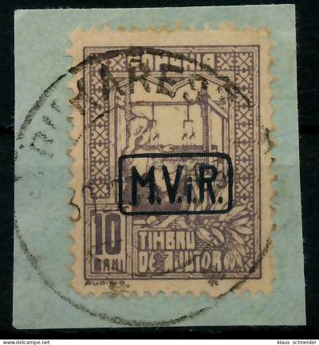 BES 1WK D-MV RUMÄNIEN Nr K4 Zentrisch Gestempelt Briefstück X7791FA - Ocupación 1914 – 18