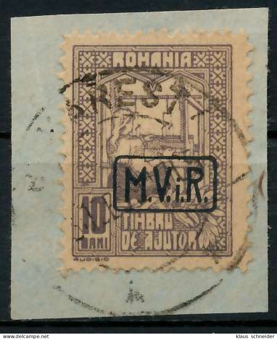 BES 1WK D-MV RUMÄNIEN Nr K4 Zentrisch Gestempelt Briefstück X7792CE - Ocupación 1914 – 18