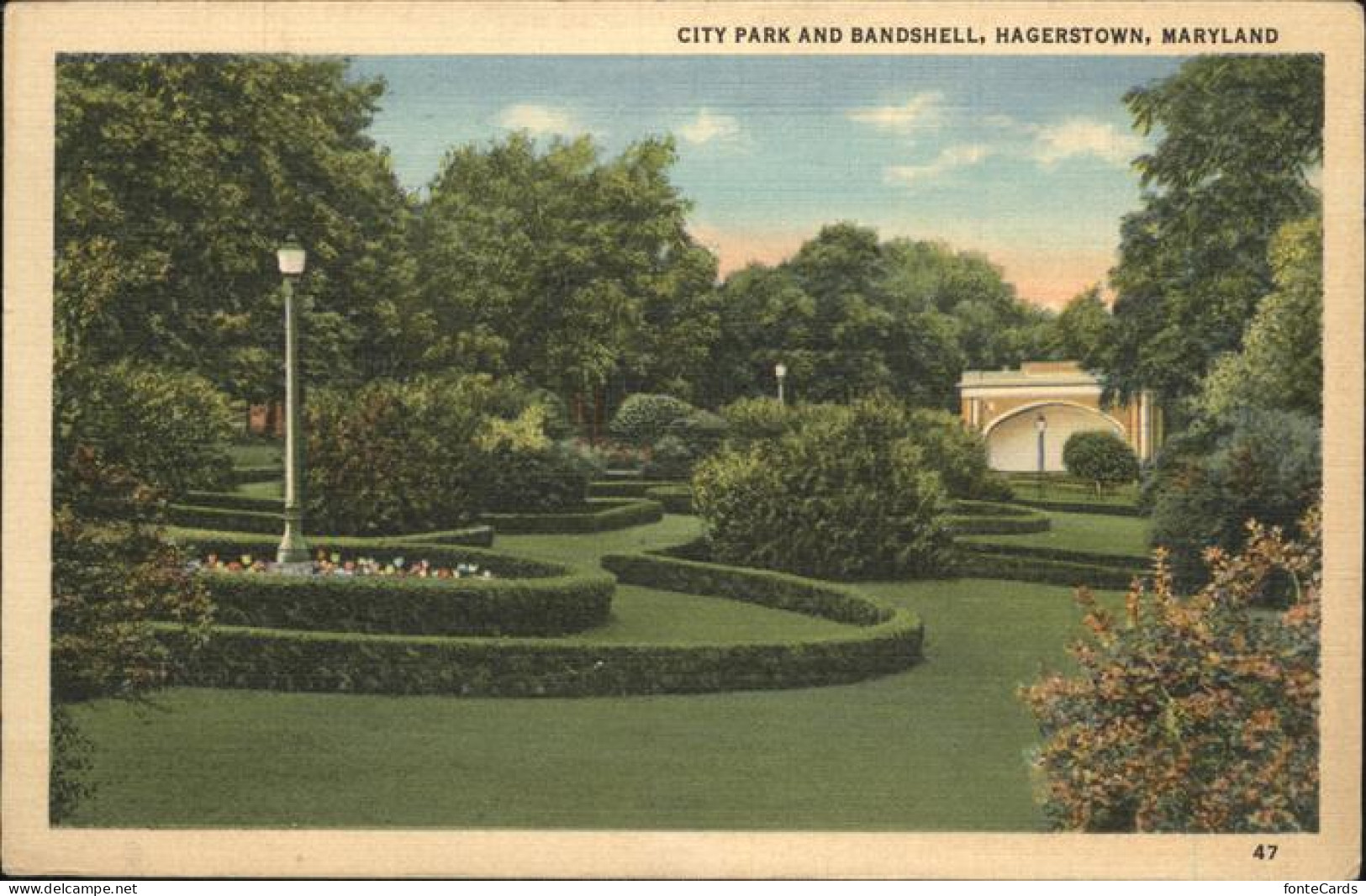 11322625 Hagerstown_Maryland City Park And Bandshell - Altri & Non Classificati