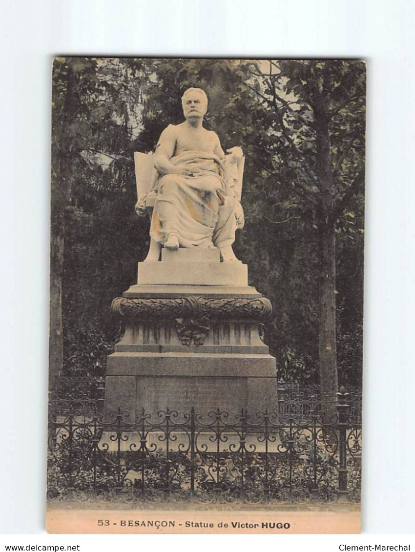 BESANCON : Statue De Victor Hugo - Très Bon état - Besancon