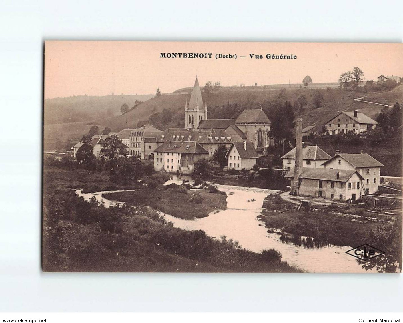 MONTBENOIT : Vue Générale - Très Bon état - Sonstige & Ohne Zuordnung