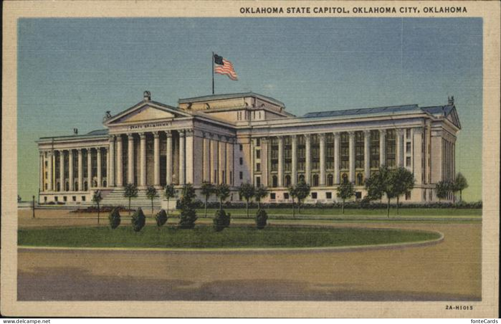 11322623 Oklahoma_City Oklahoma State Capitol - Andere & Zonder Classificatie