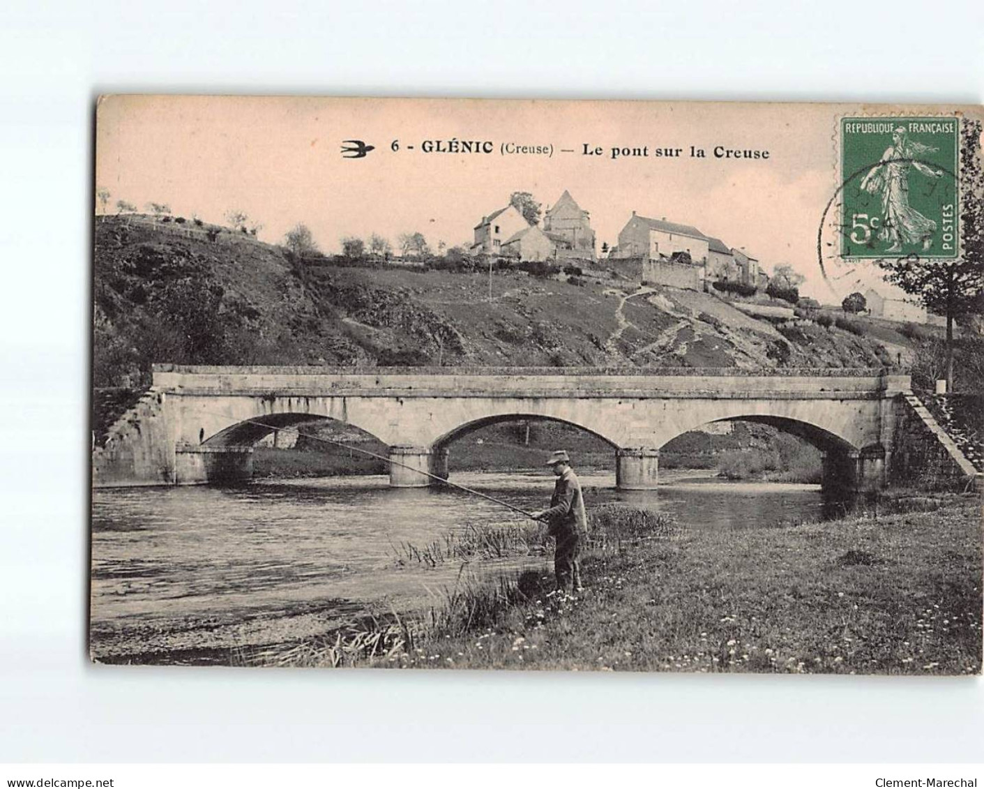 GLENIC : Le Pont Sur La Creuse - Très Bon état - Other & Unclassified