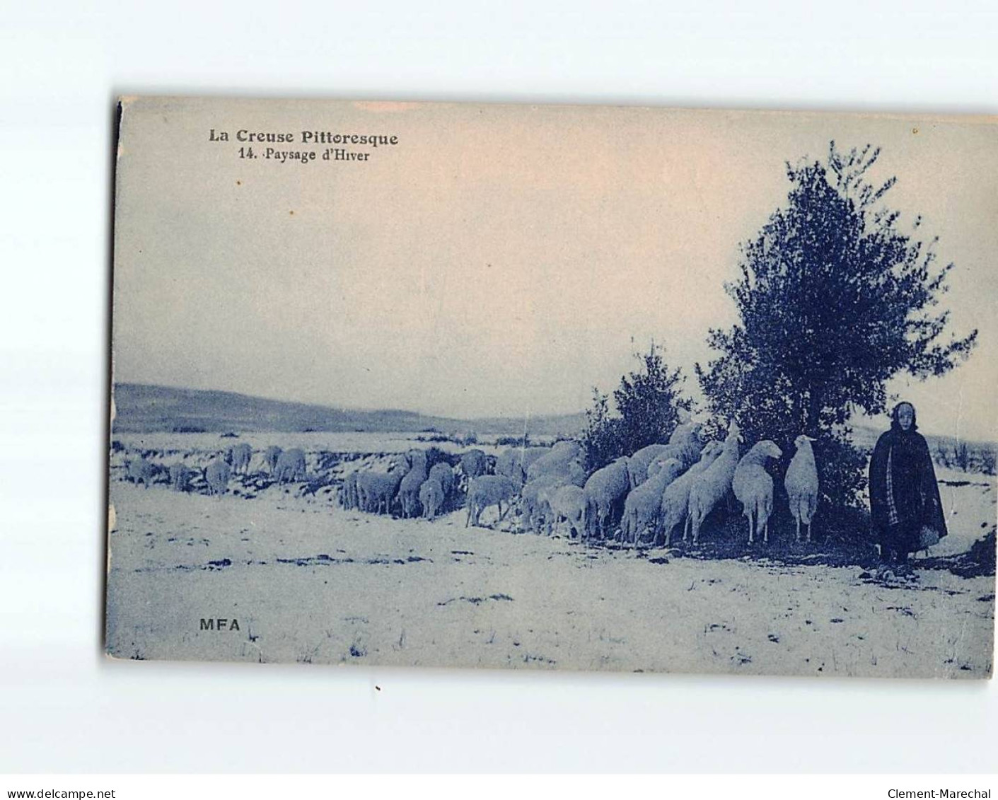 Paysage D'Hiver - état - Andere & Zonder Classificatie