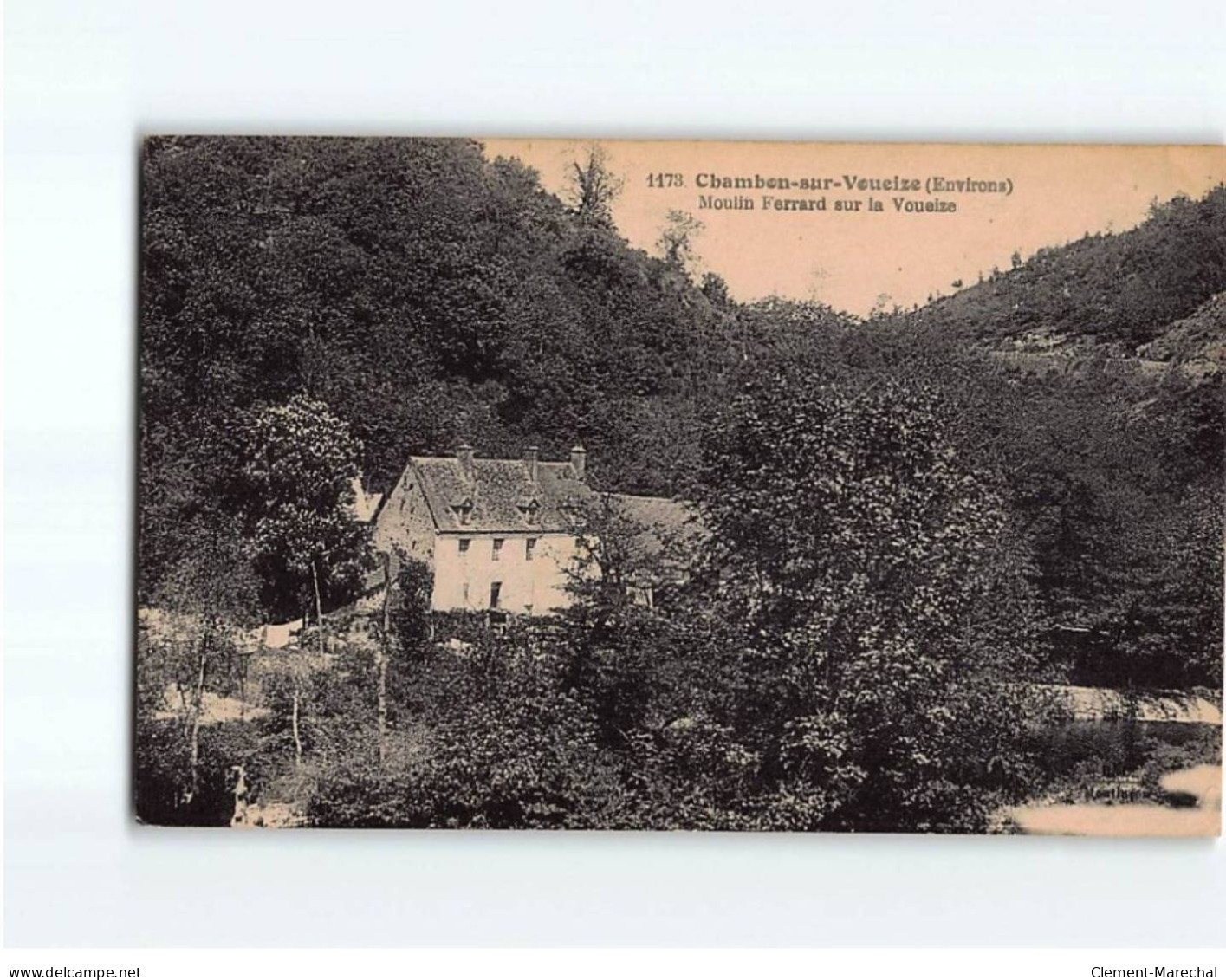 CHAMBON SUR VOUEIZE : Moulin Ferrard Sur La Voueize - état - Chambon Sur Voueize