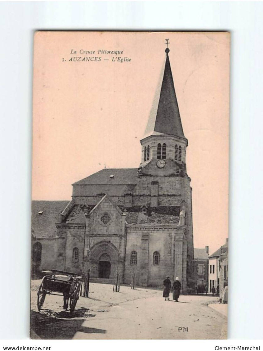 AUZANCES : L'Eglise - Très Bon état - Auzances