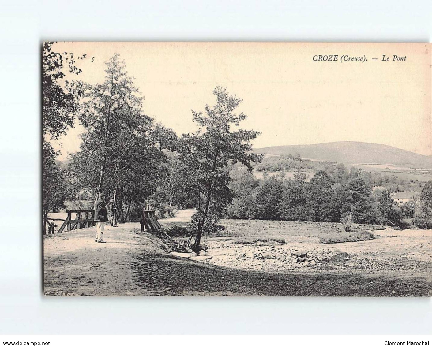 CROZE : Le Pont - Très Bon état - Andere & Zonder Classificatie