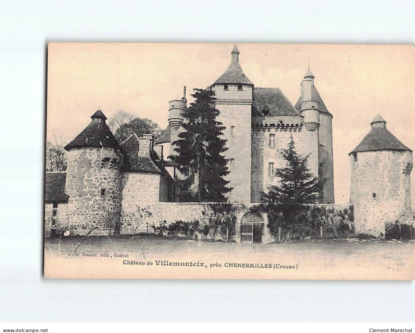 Château De Villemonteix - Très Bon état - Sonstige & Ohne Zuordnung