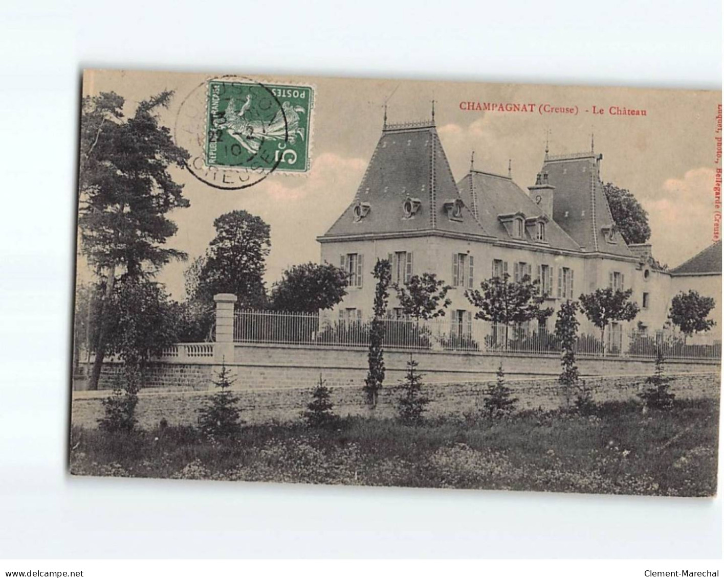 CHAMPAGNAT : Le Château - Très Bon état - Sonstige & Ohne Zuordnung