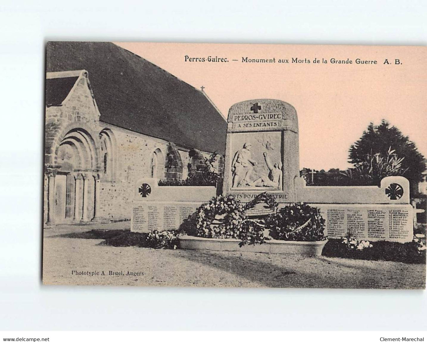 PERROS GUIREC : Monument Aux Morts De La Grande Guerre - Très Bon état - Perros-Guirec