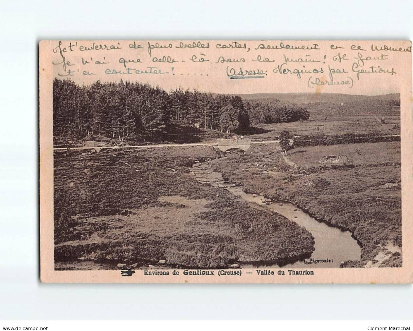 GENTIOUX : Vallée Du Thaurion - Très Bon état - Sonstige & Ohne Zuordnung