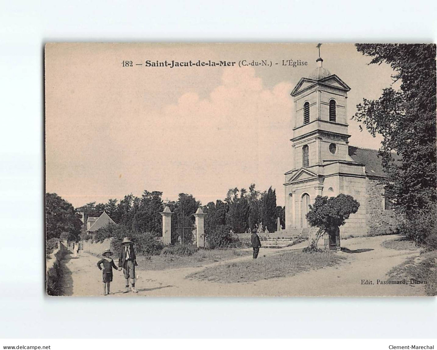 SAINT JACUT DE LA MER : L'Eglise - Très Bon état - Saint-Jacut-de-la-Mer